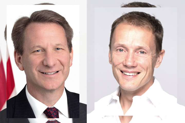 Iain Foulkes and Ned Sharpless