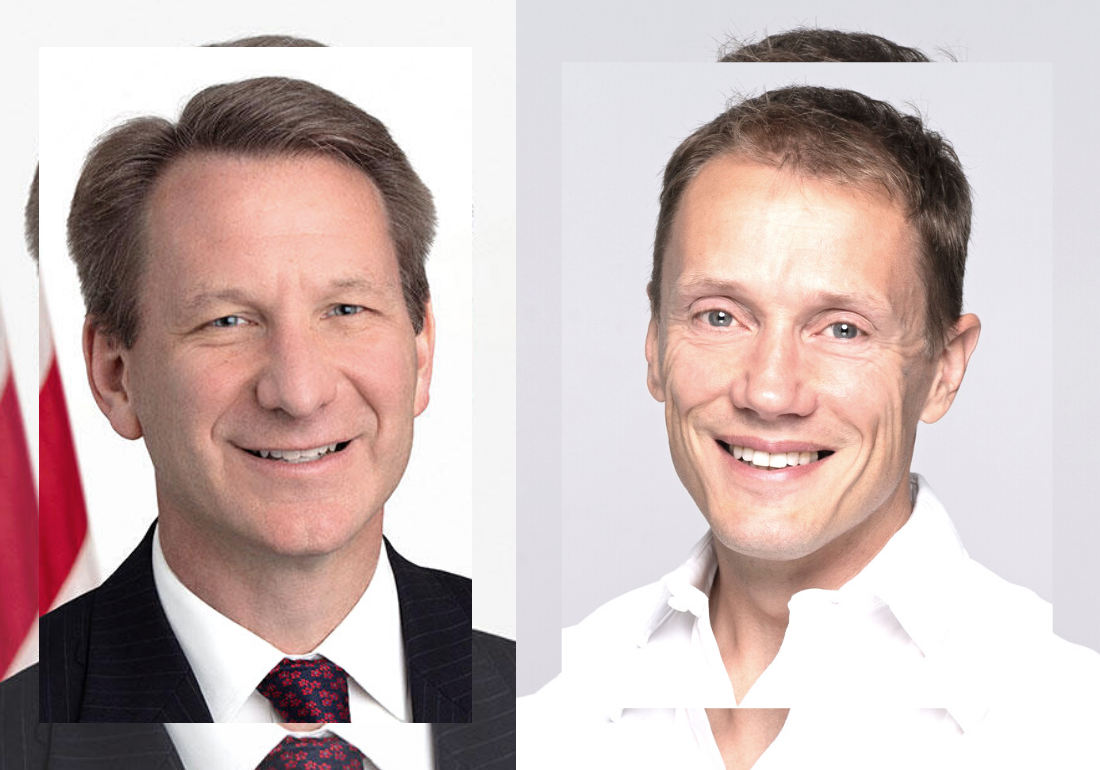 Iain Foulkes and Ned Sharpless