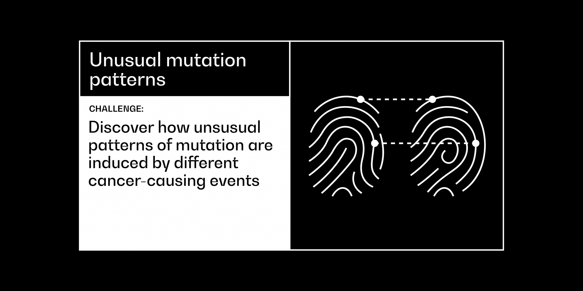 Unusual mutation patterns cancer grand challenge